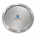 Pizza pan lid stainless steel locking lid for deep pan trays