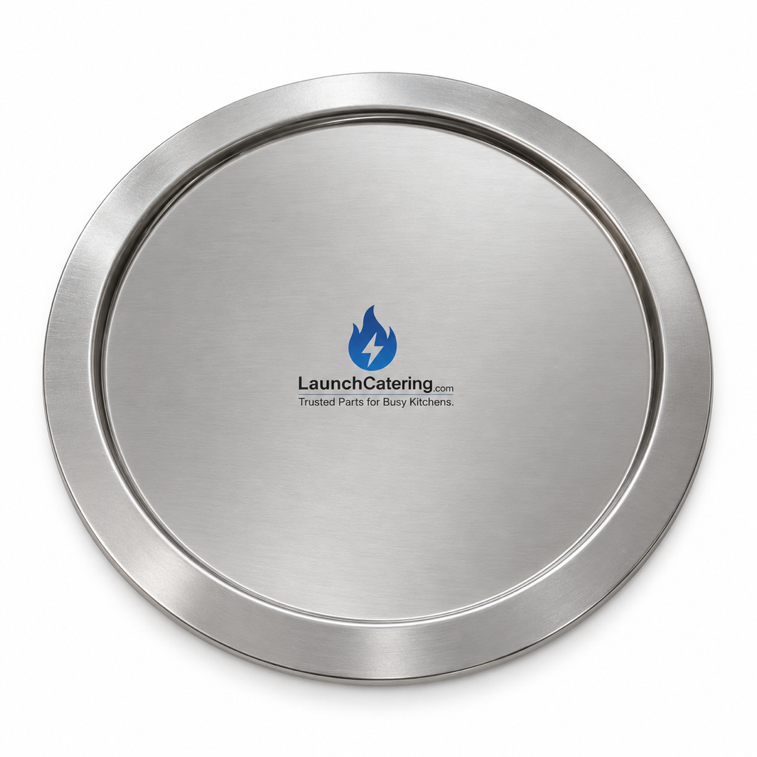 Pizza pan lid 16 inch stainless steel locking lid for pizza tray