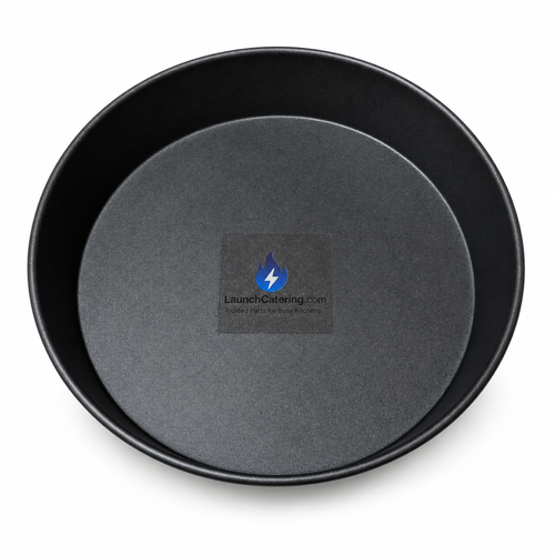 Non stick pizza pan 16 inch deep pan pizza tray 1.5 inch deep