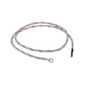 HT Ignition Lead 900mm 2.4mm Female Bullet to M4 Ring Eyelet Commercial Gas