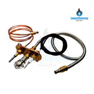 Three Flame Pilot Burner With Electrode, Pipe & Thermocouple LC0.160.045